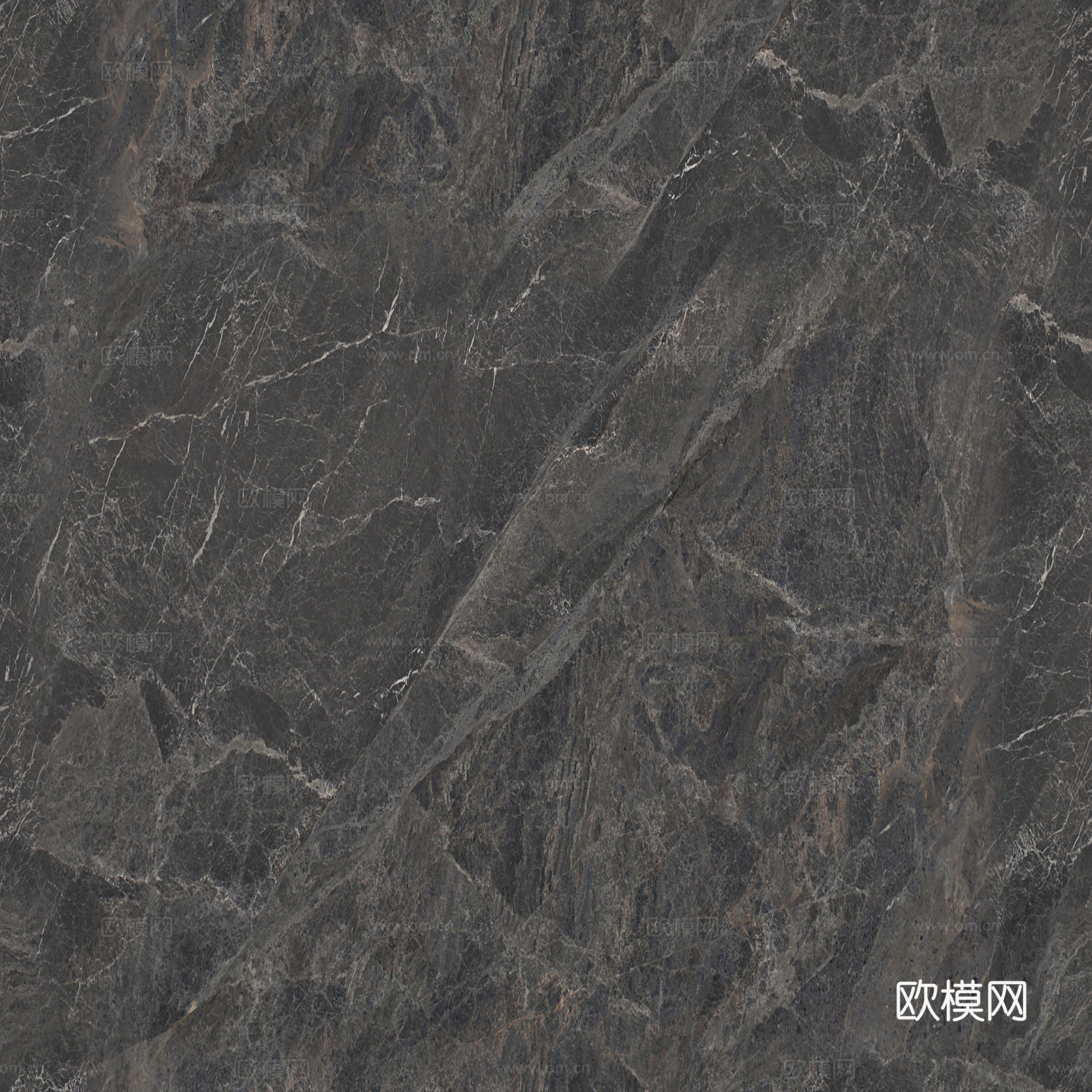 深灰色大理石  灰晶玉