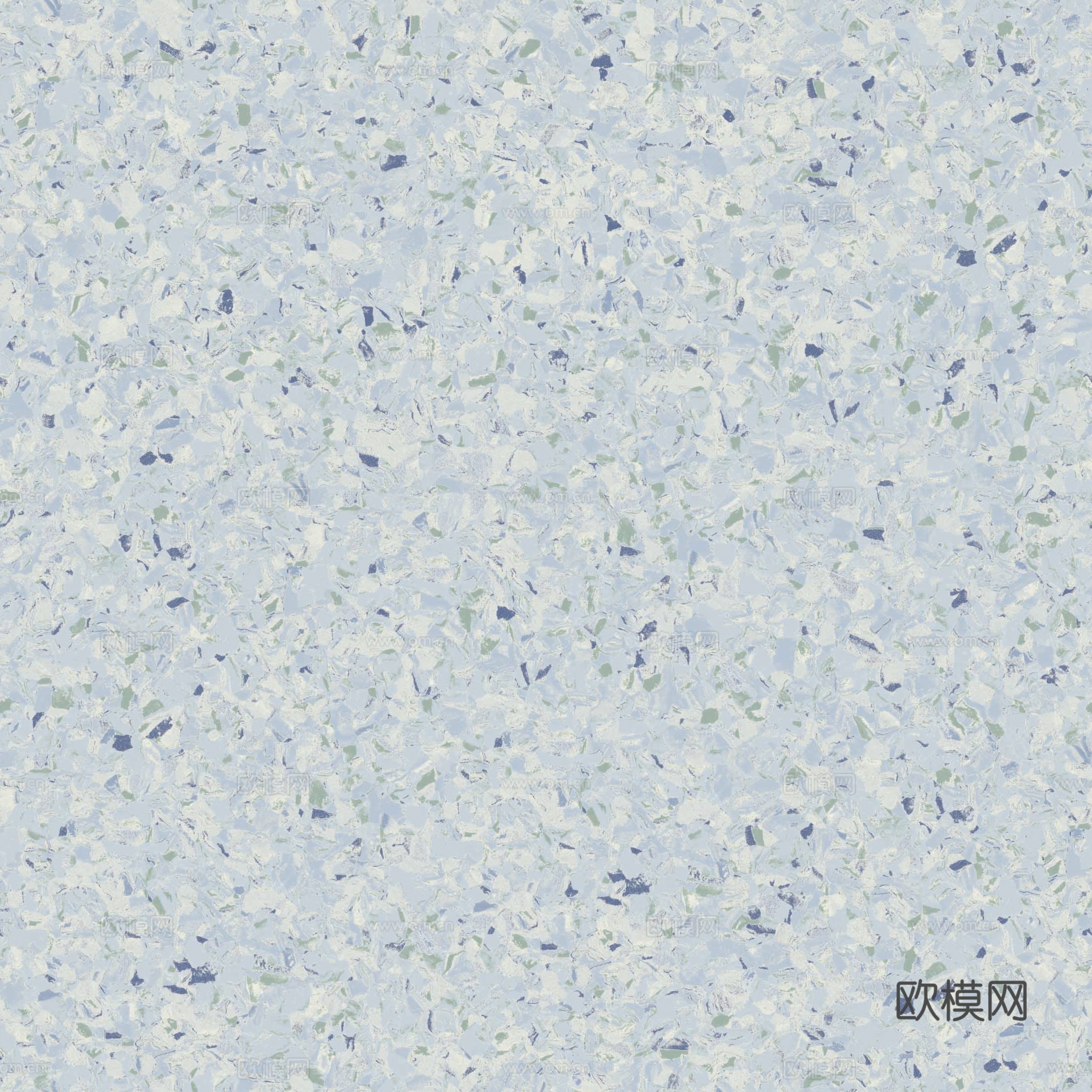 浅蓝色地胶