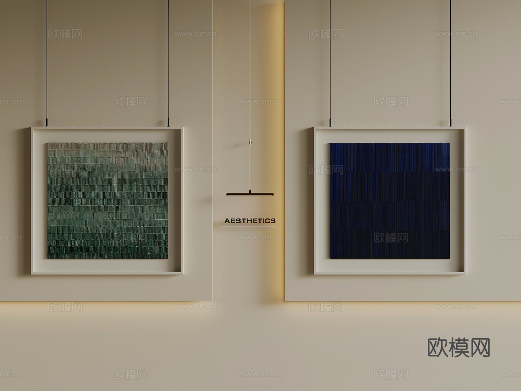 现代装饰柜3d模型