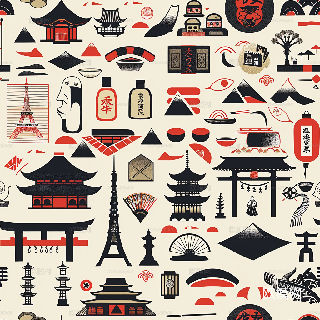 日式壁纸 壁纸 墙画 墙纸下载