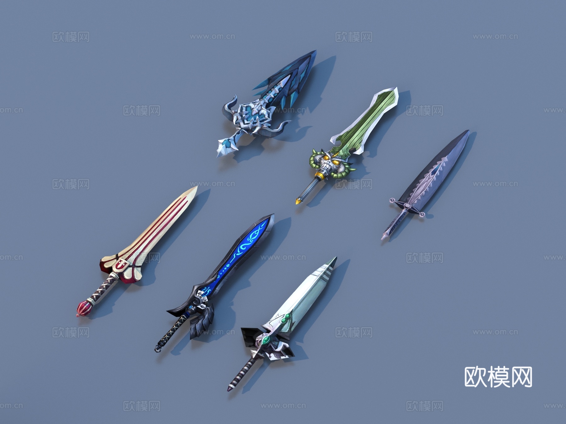 武器 兵器 游戏道具3d模型