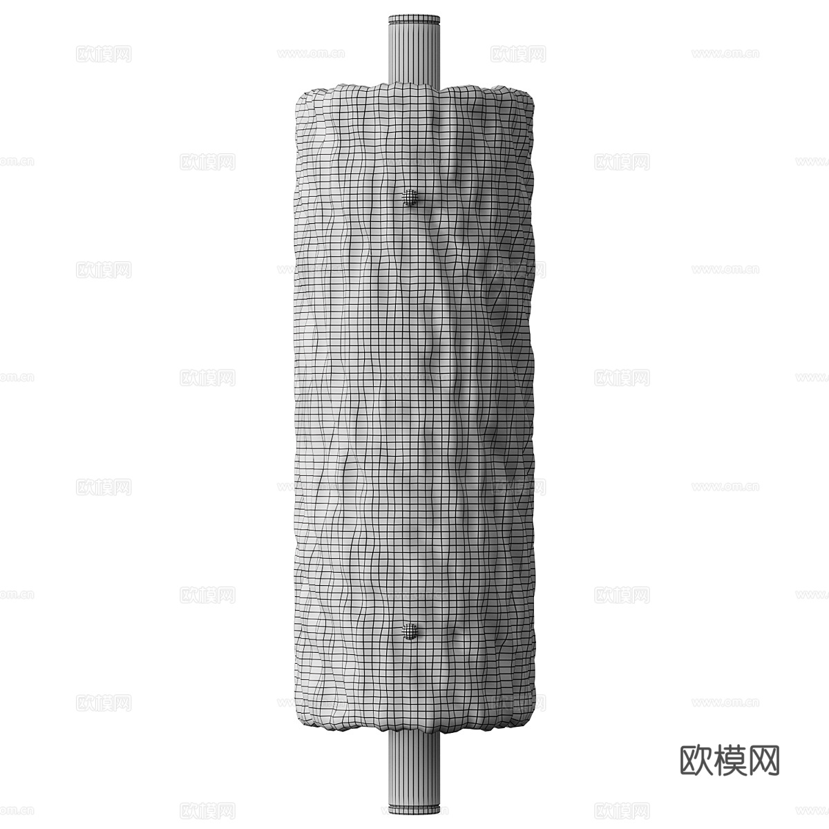 现代意式 DONATUS 柱形装饰壁灯3d模型