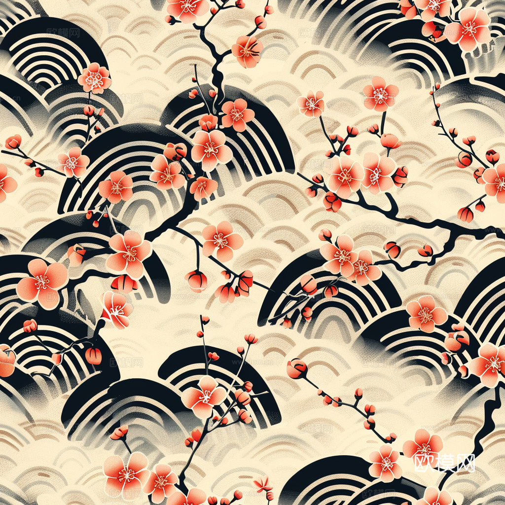 日式壁纸 壁纸 墙画 墙纸下载