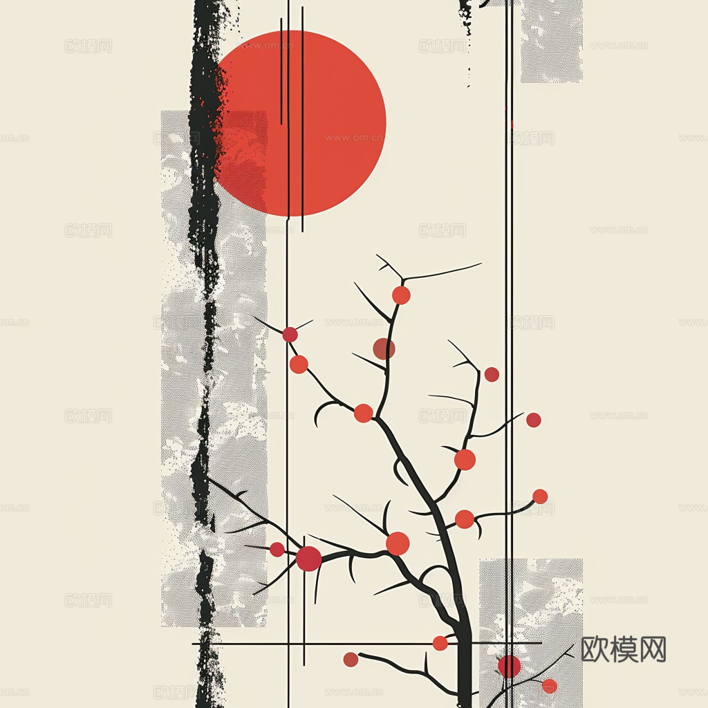 日式壁纸 壁纸 墙画 墙纸下载