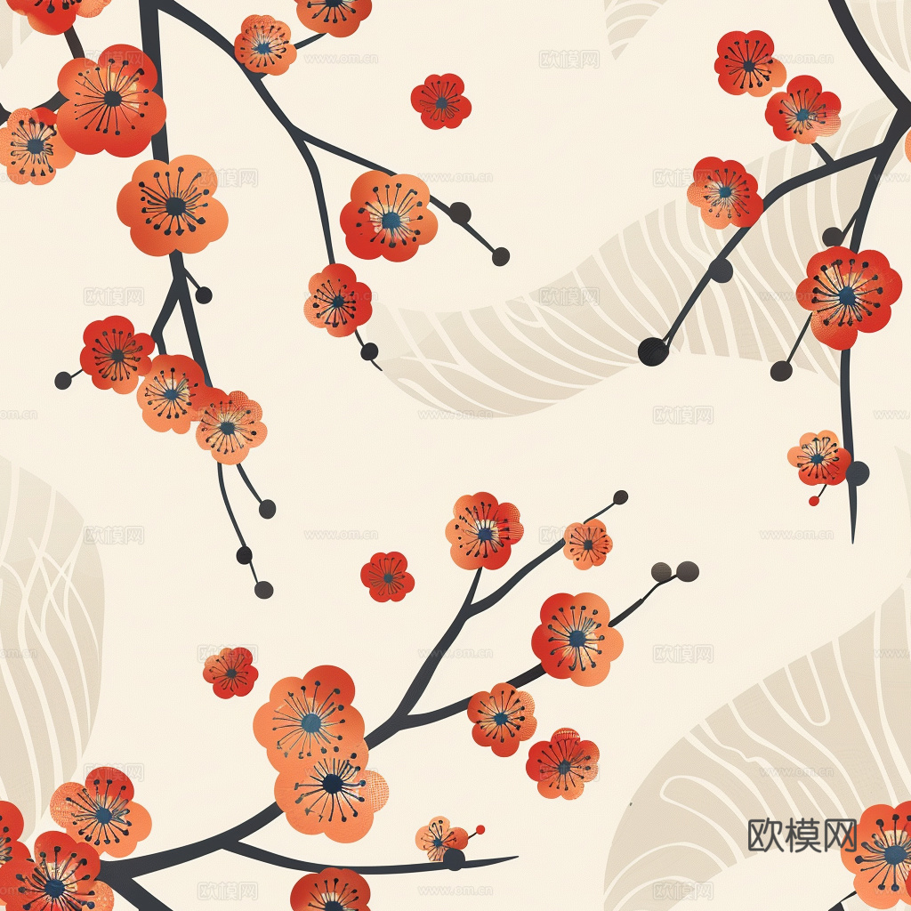 日式壁纸 壁纸 墙画 墙纸