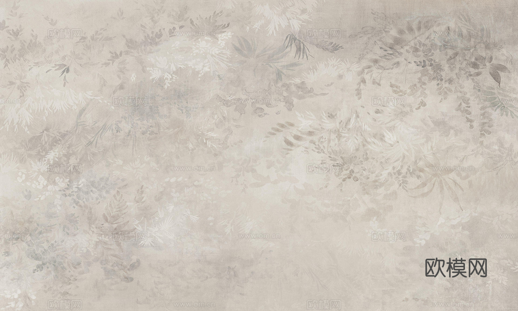 现代壁纸_植物暗纹壁纸_植物壁纸_花鸟壁纸_壁布_几何壁纸贴