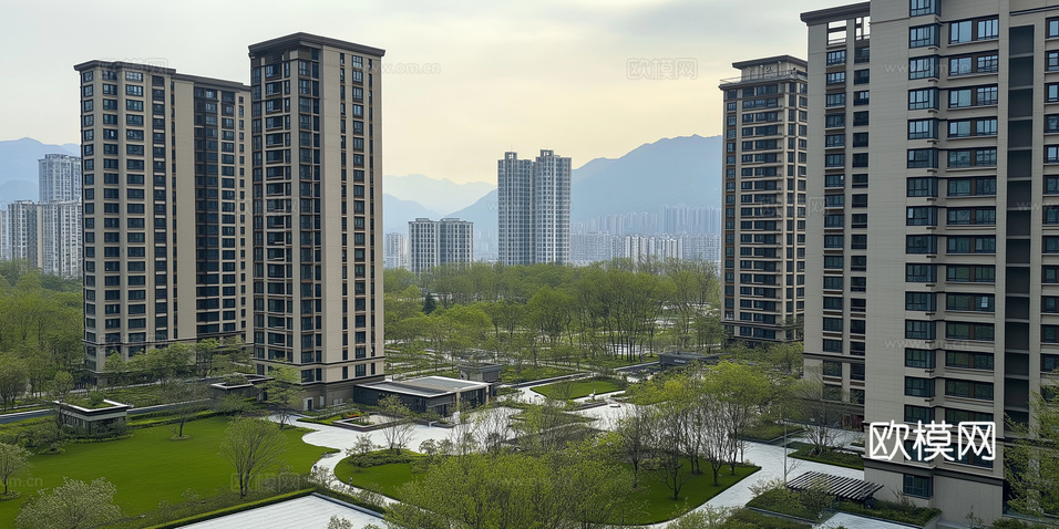 現(xiàn)代小區(qū)外景_小區(qū)白天外景貼圖下載