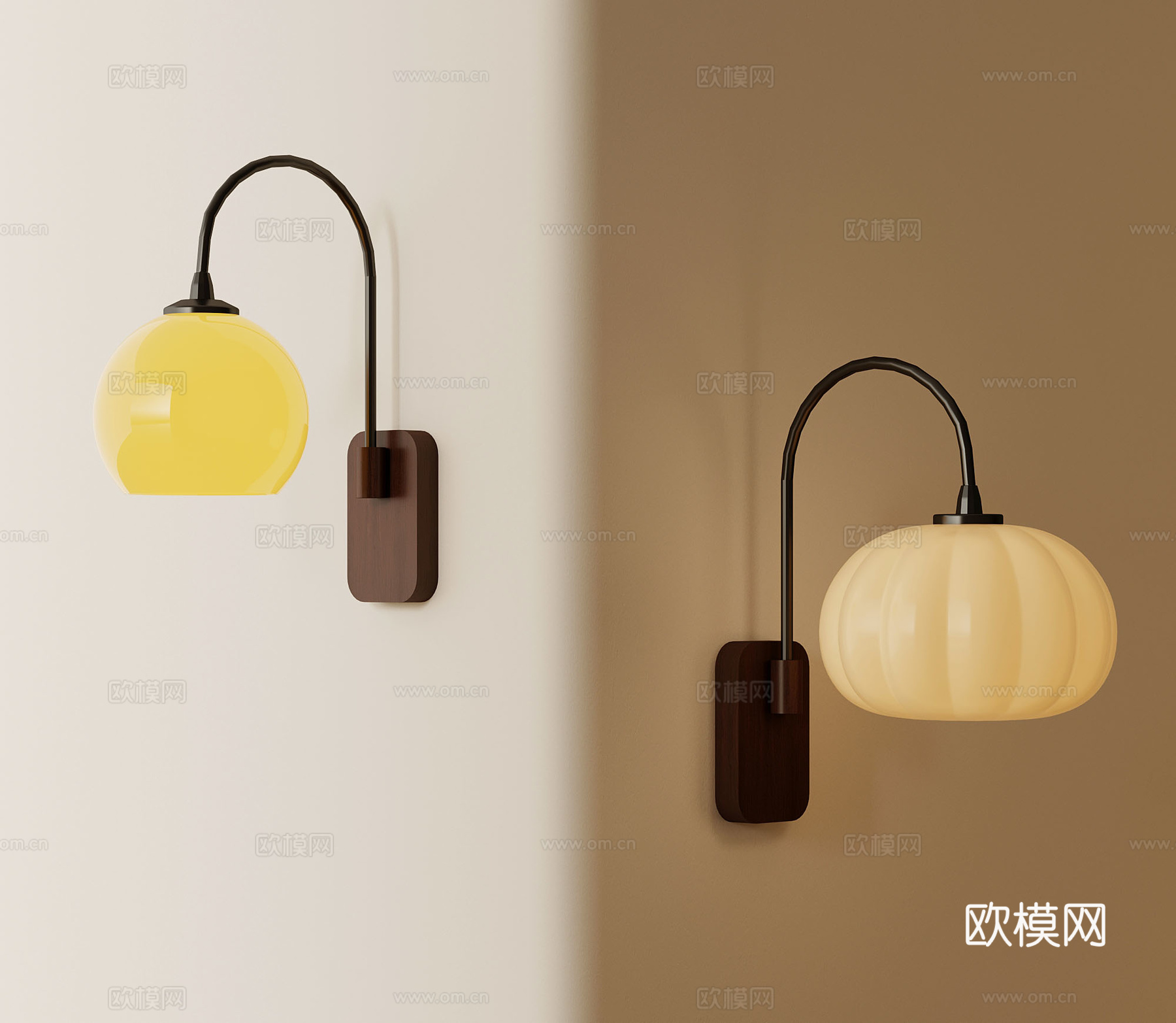 壁灯 法式中古壁灯 床头壁灯su模型