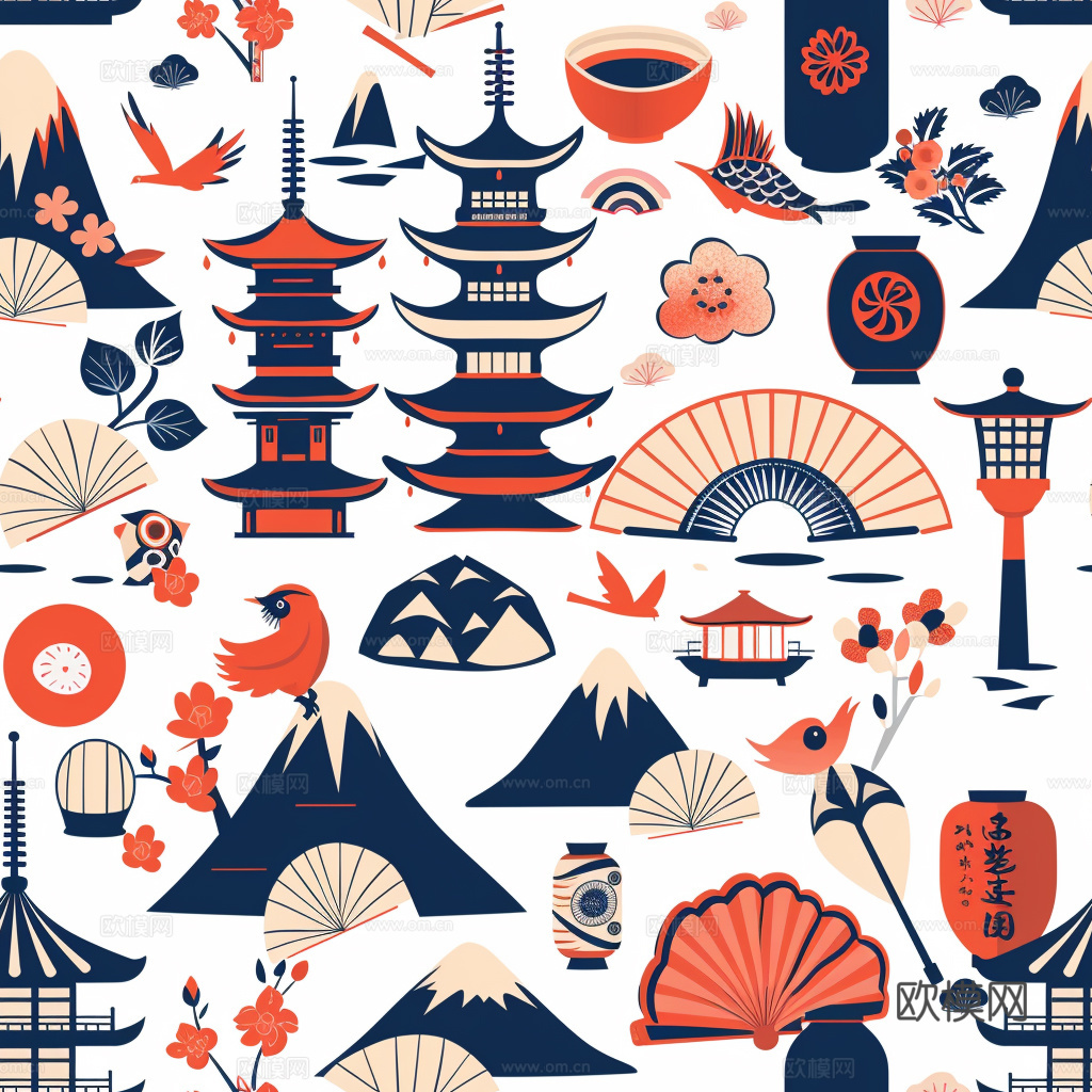 日式壁纸 壁纸 墙画 墙纸下载