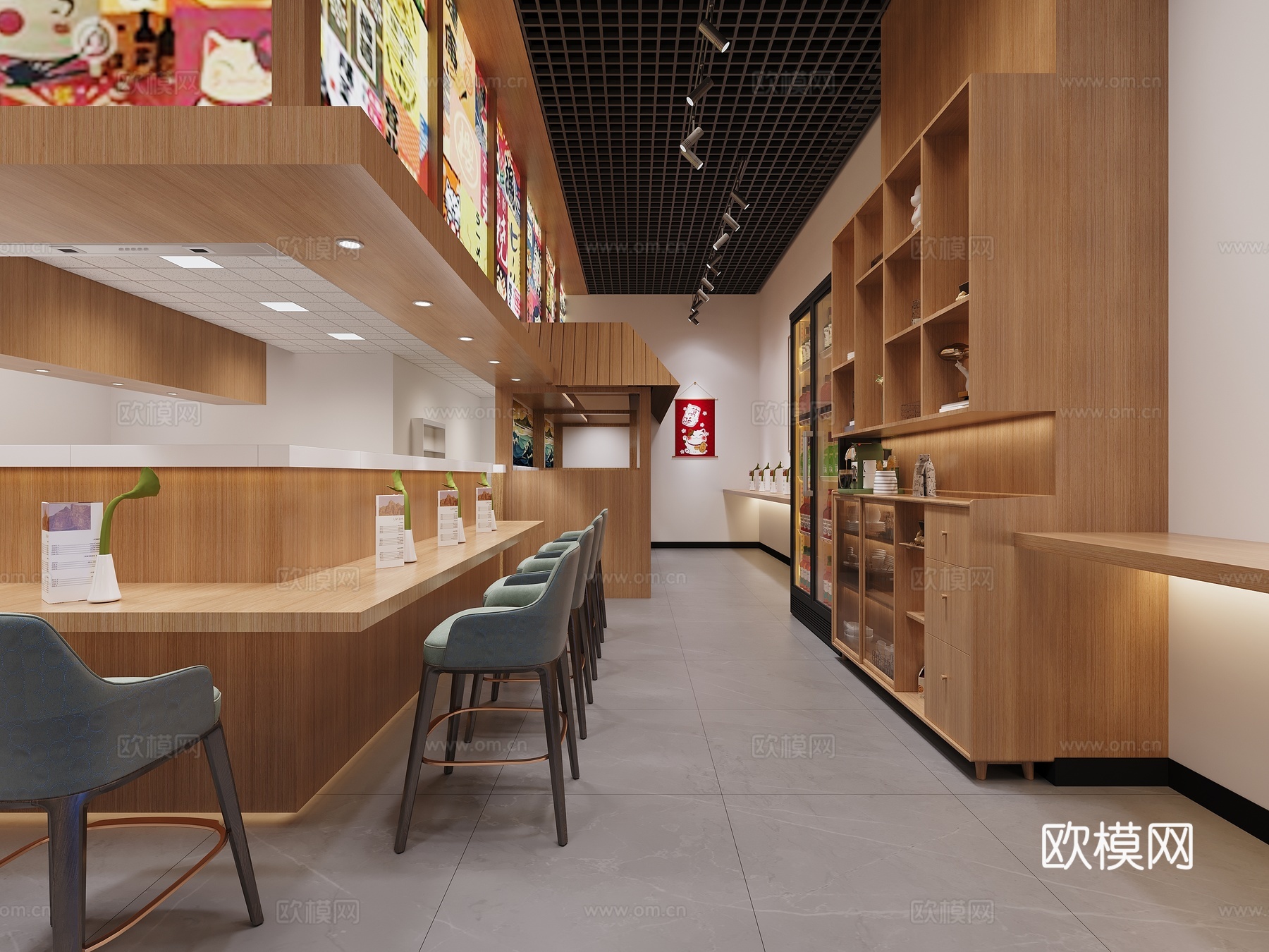 日料店3d模型