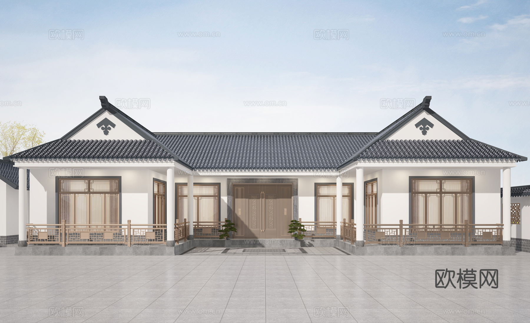 自建房3d模型