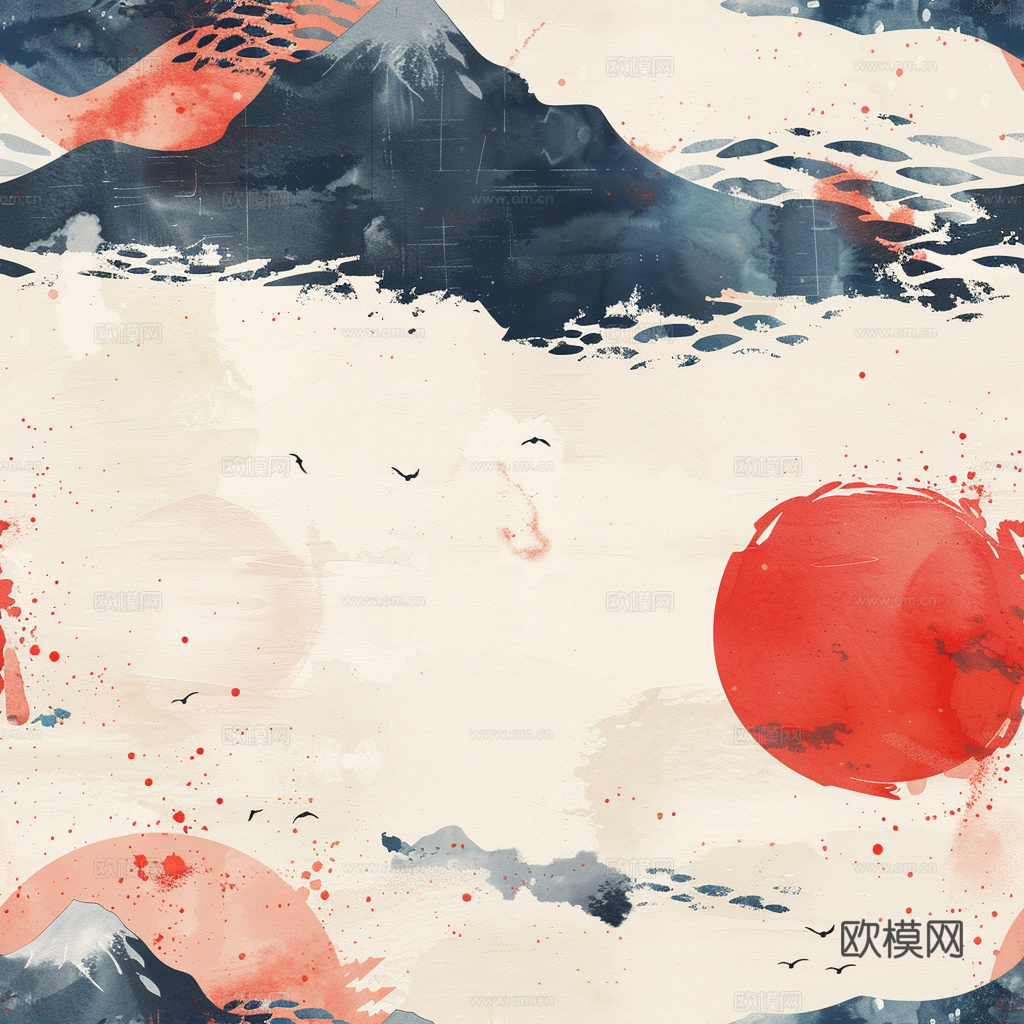 日式壁纸 壁纸 墙画 墙纸下载