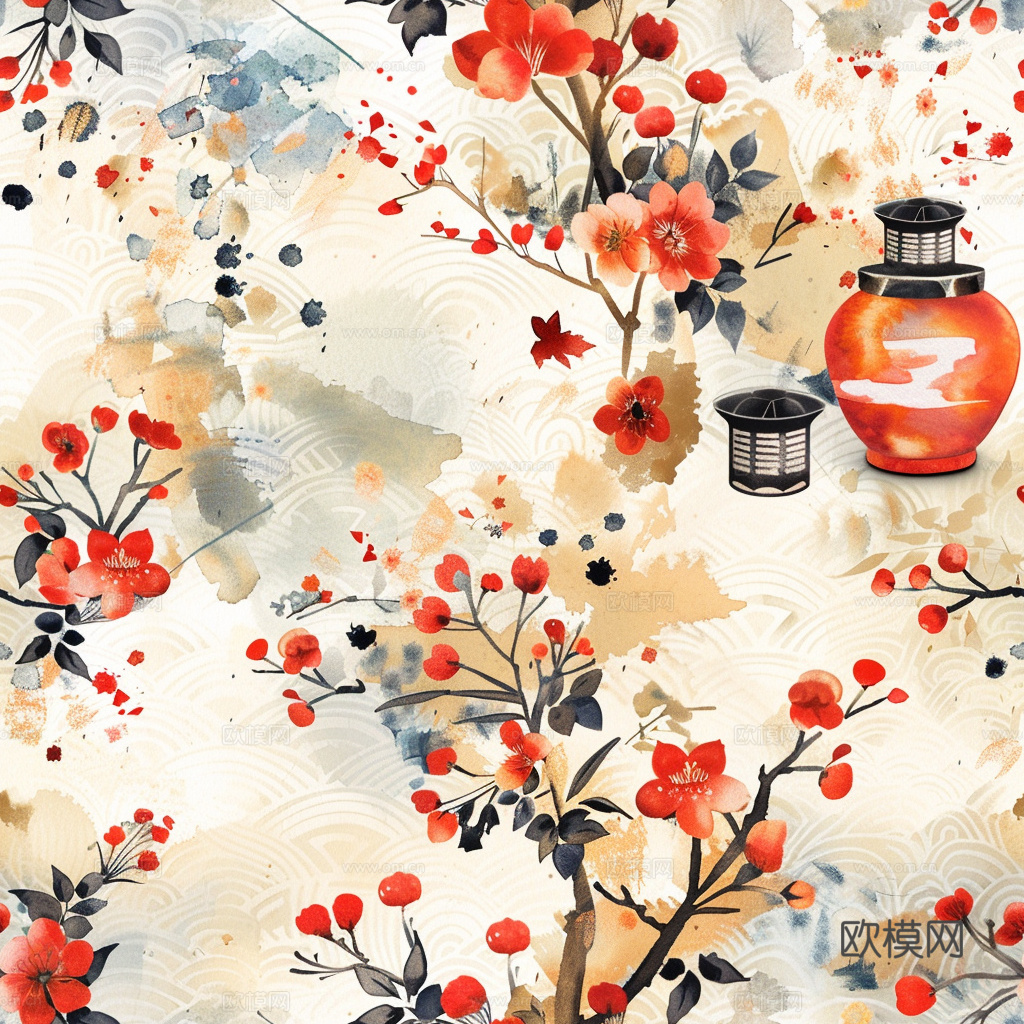 日式壁纸 壁纸 墙画 墙纸下载