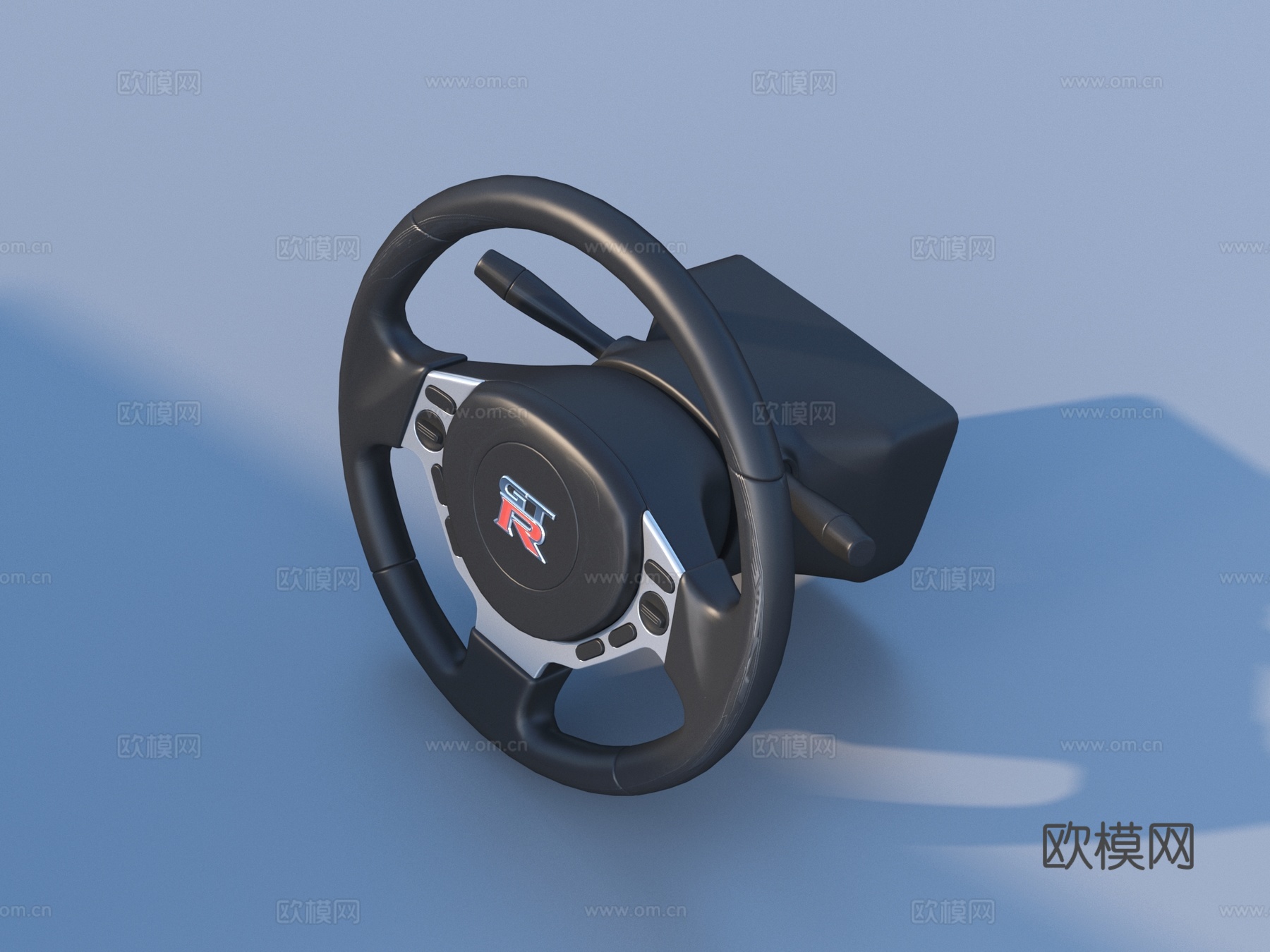 方向盘 汽车方向盘 汽车零件3d模型