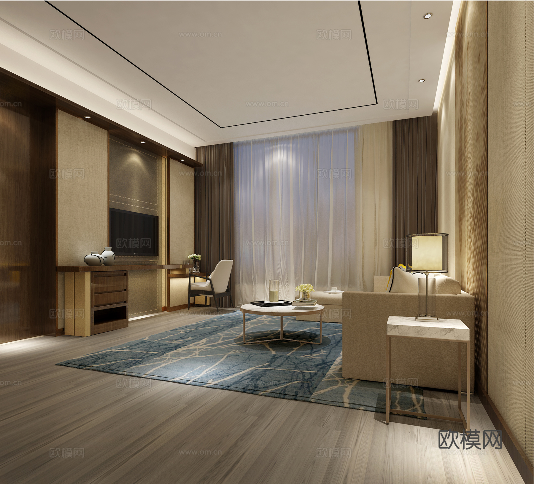 套房3d模型