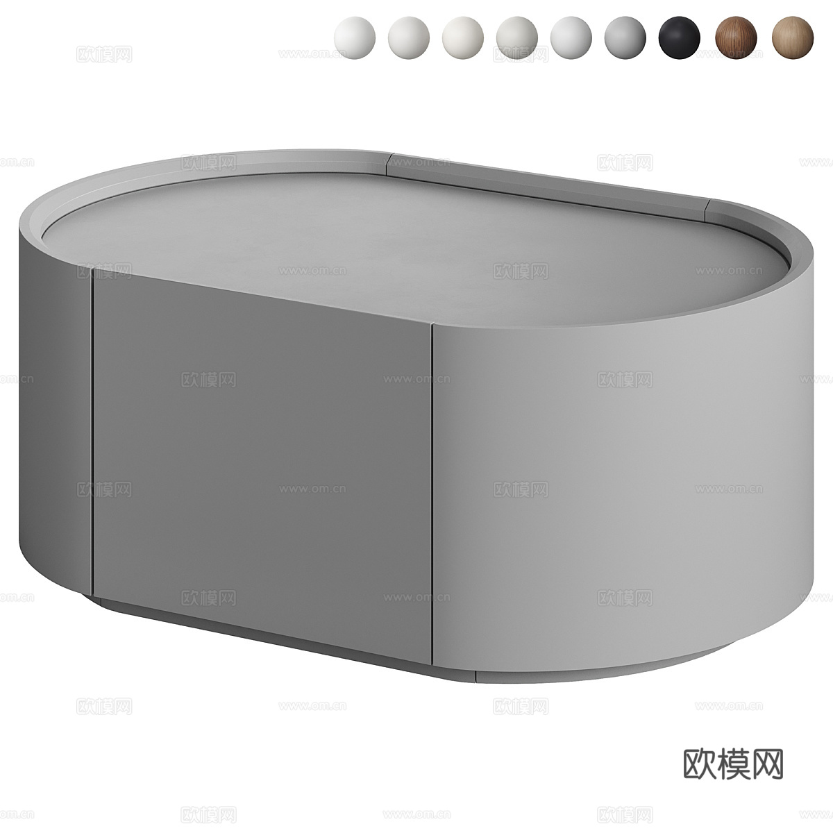 现代简约床头柜 床头柜  简约床头柜 矮柜3d模型