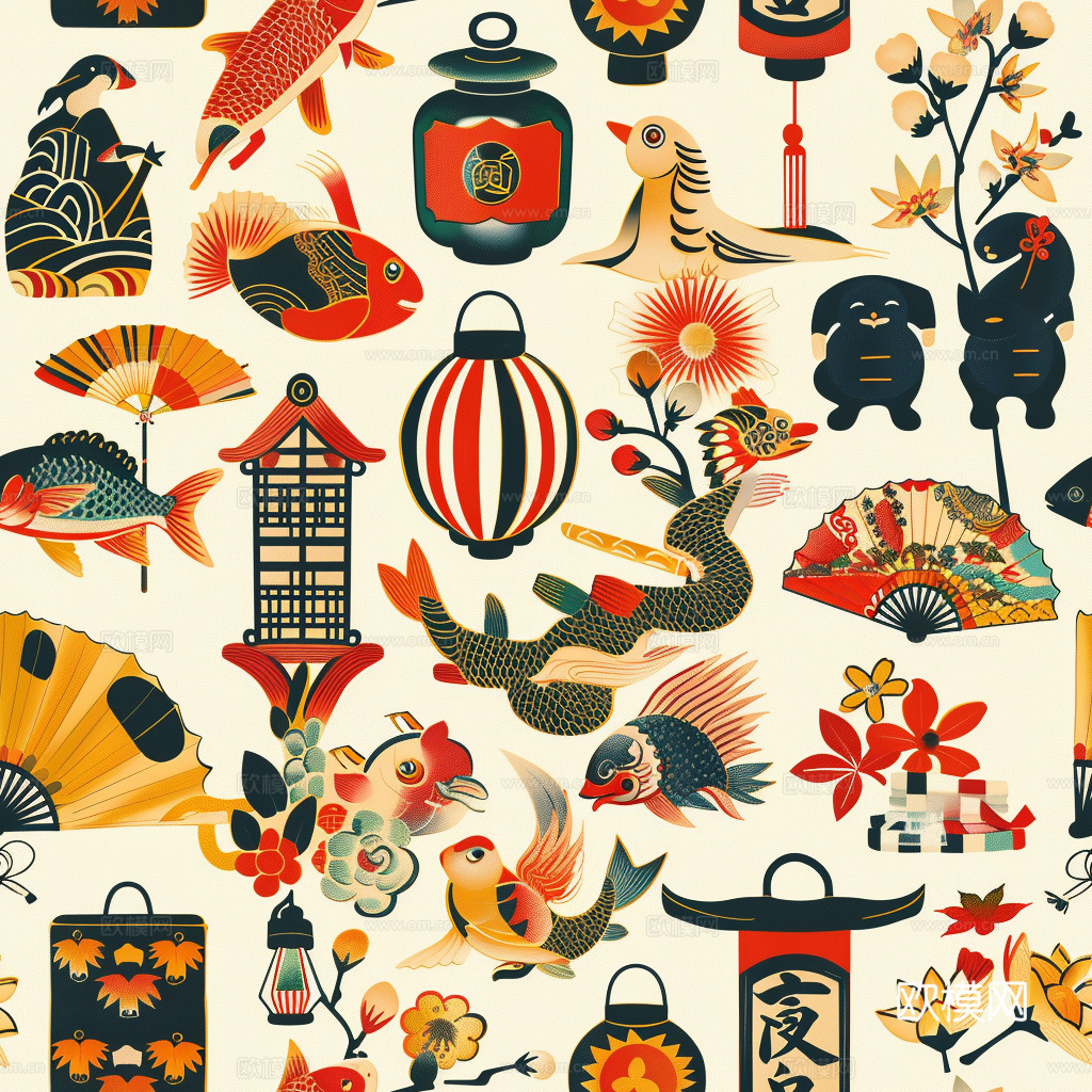 日式壁纸 壁纸 墙画 墙纸下载