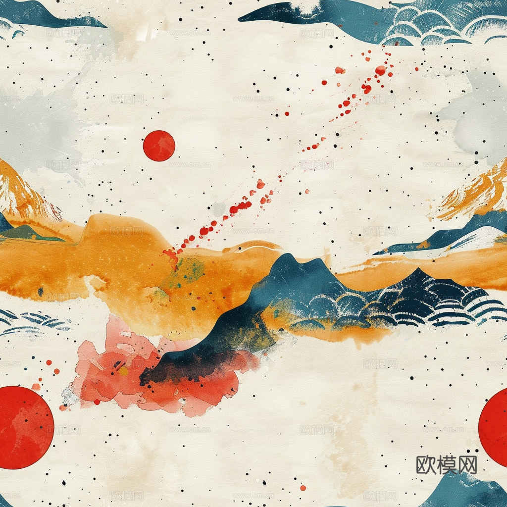 日式壁纸 壁纸 墙画 墙纸下载