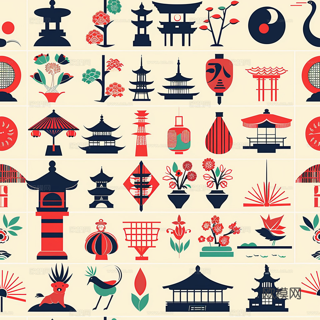 日式壁纸 壁纸 墙画 墙纸下载