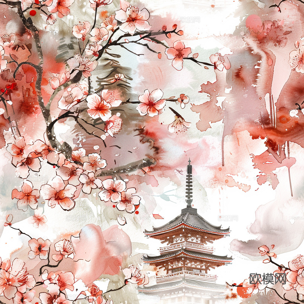 日式壁纸 壁纸 墙画 墙纸下载