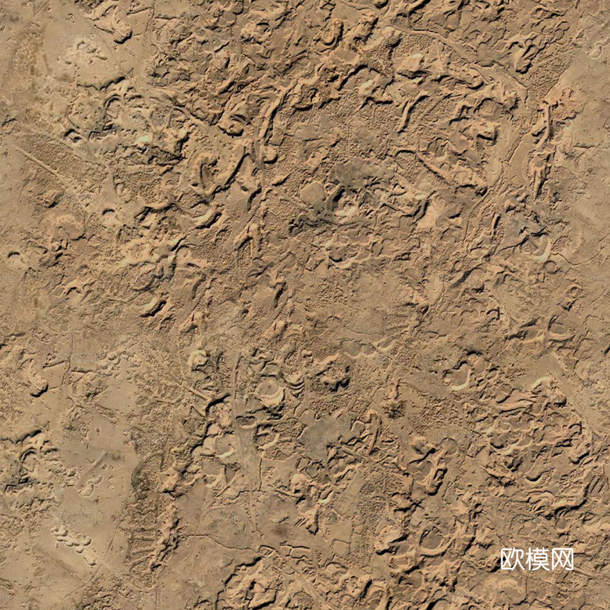 地表地面 粗糙地表 沙土地面