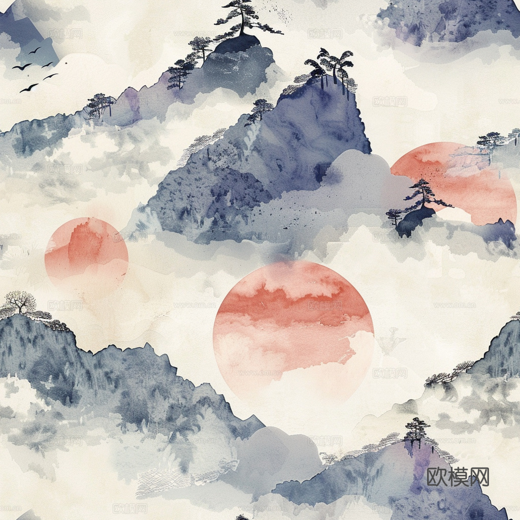 日式壁纸 壁纸 墙画 墙纸下载