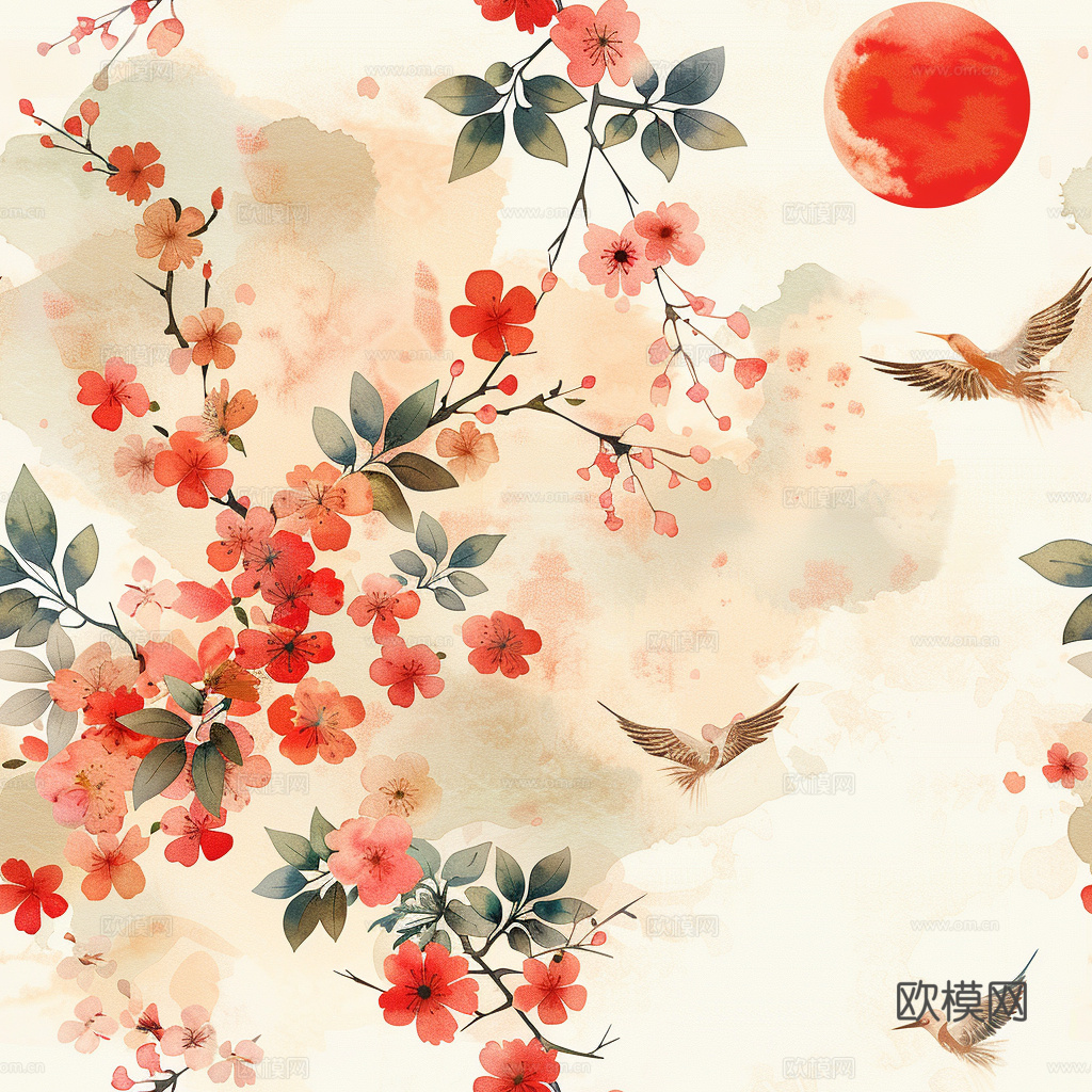 日式壁纸 壁纸 墙画 墙纸下载