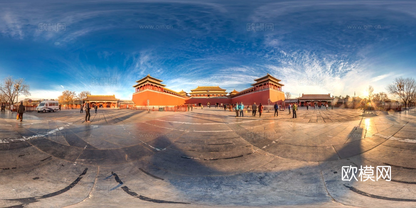 户外广场hdr