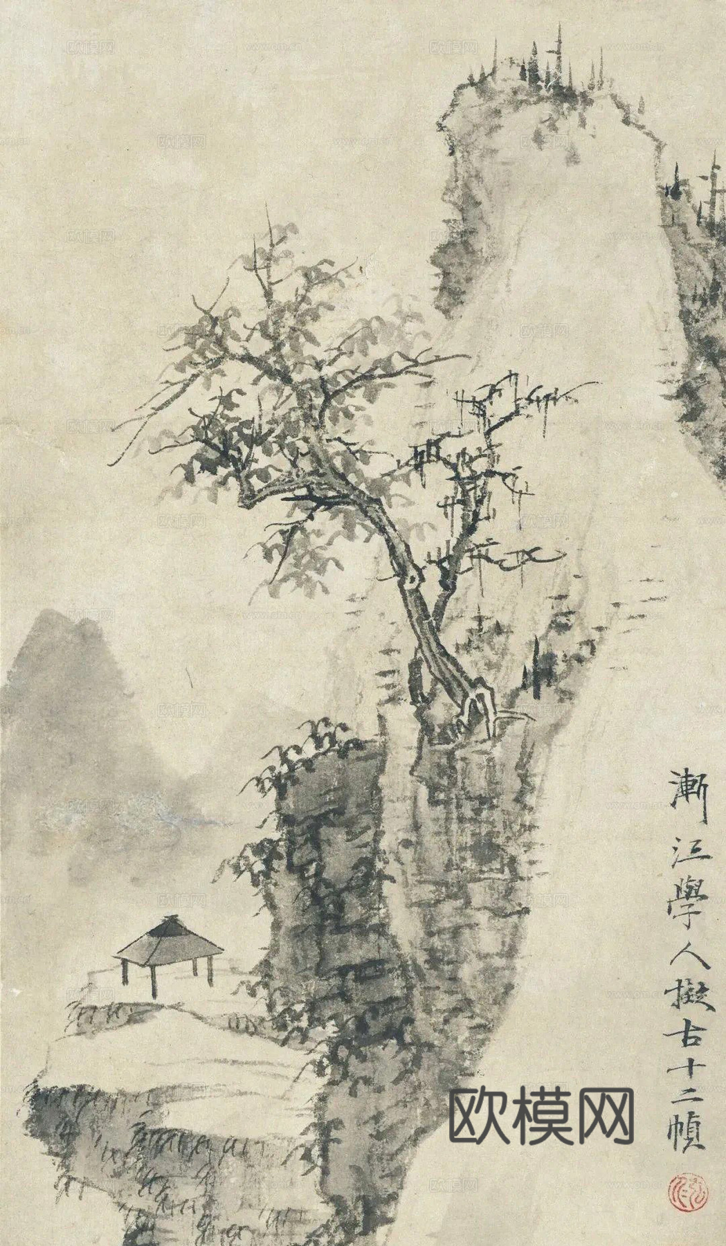 新中式壁画/挂画