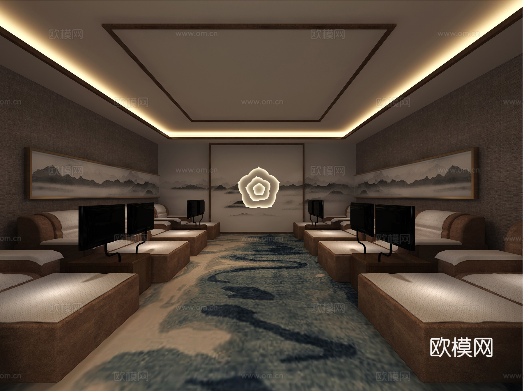 休息区3d模型
