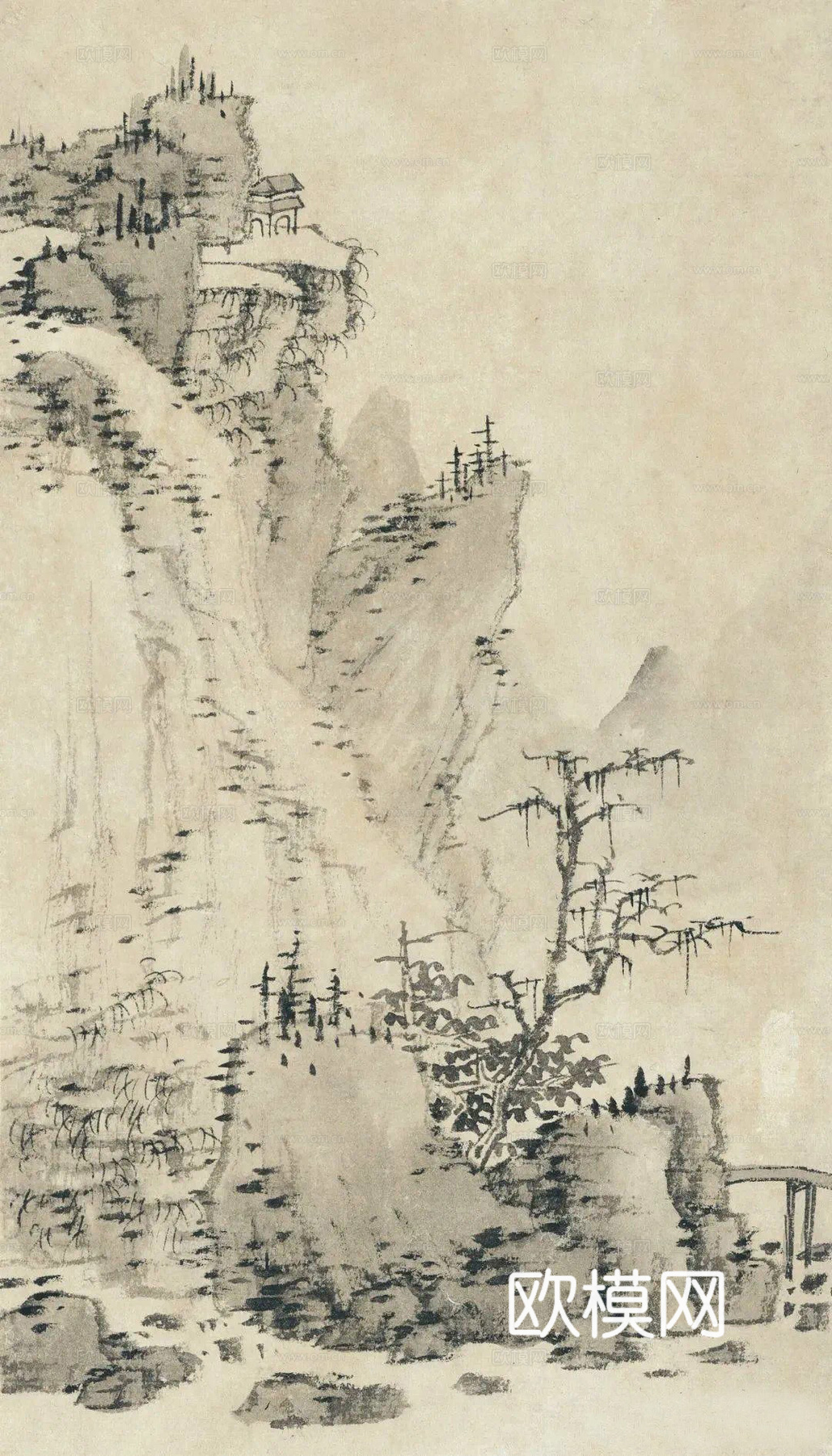 新中式壁画/挂画