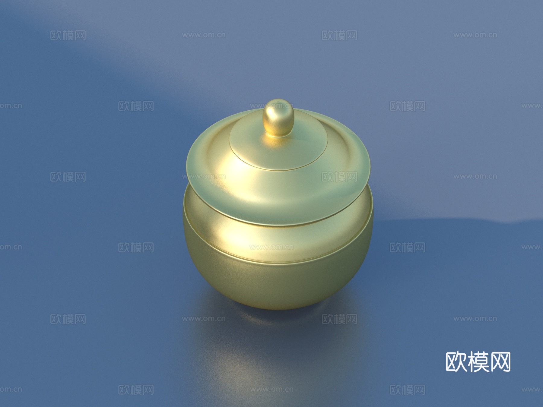 坛子 罐子3d模型