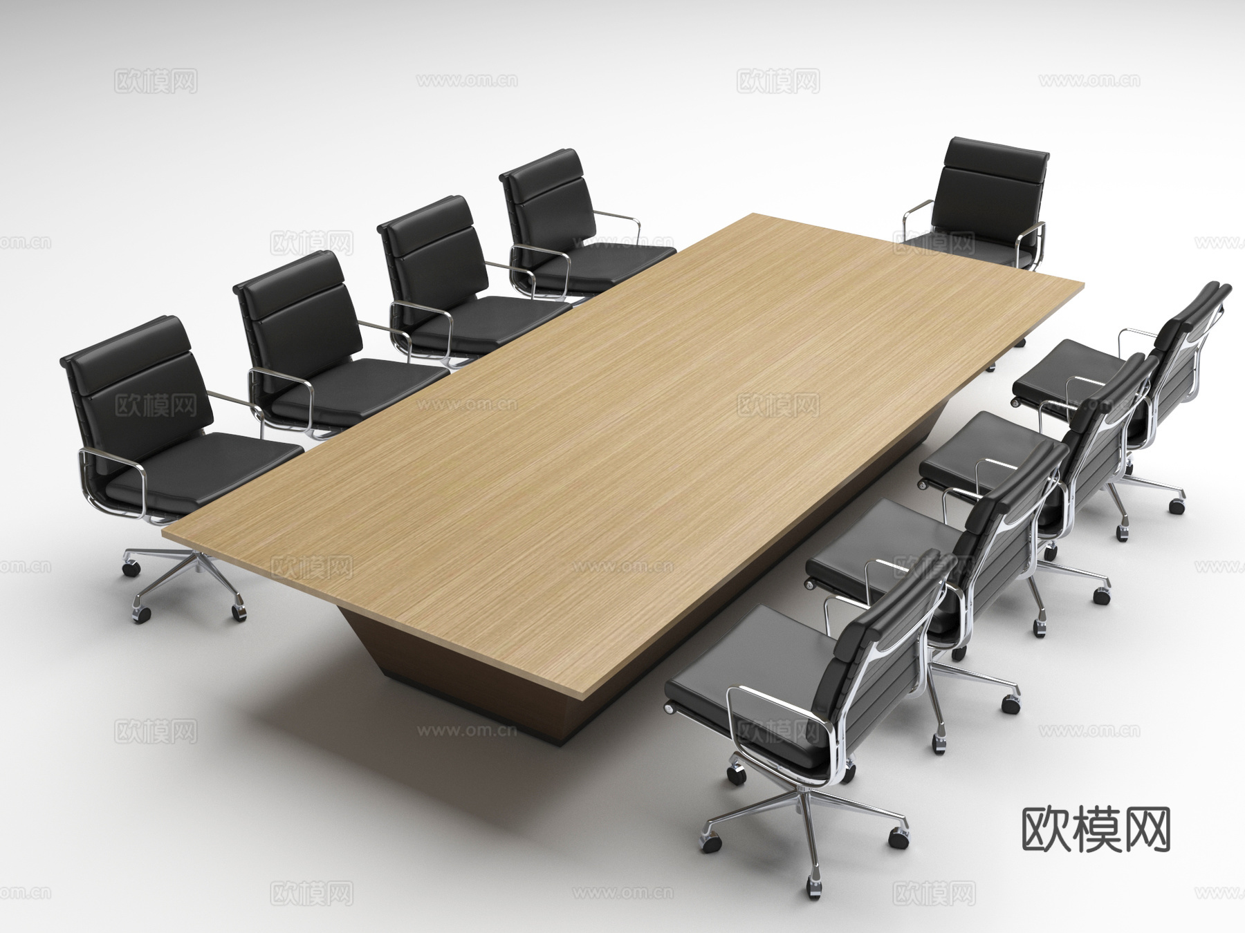 会议桌 办公桌椅3d模型