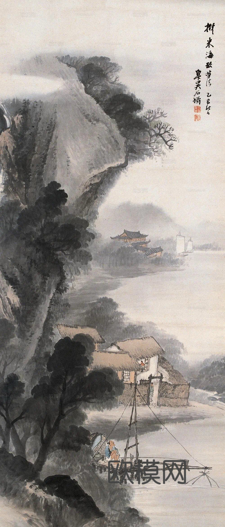 新中式壁画/挂画下载