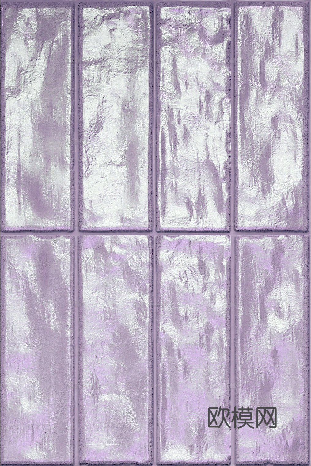 粉色复古风条形砖