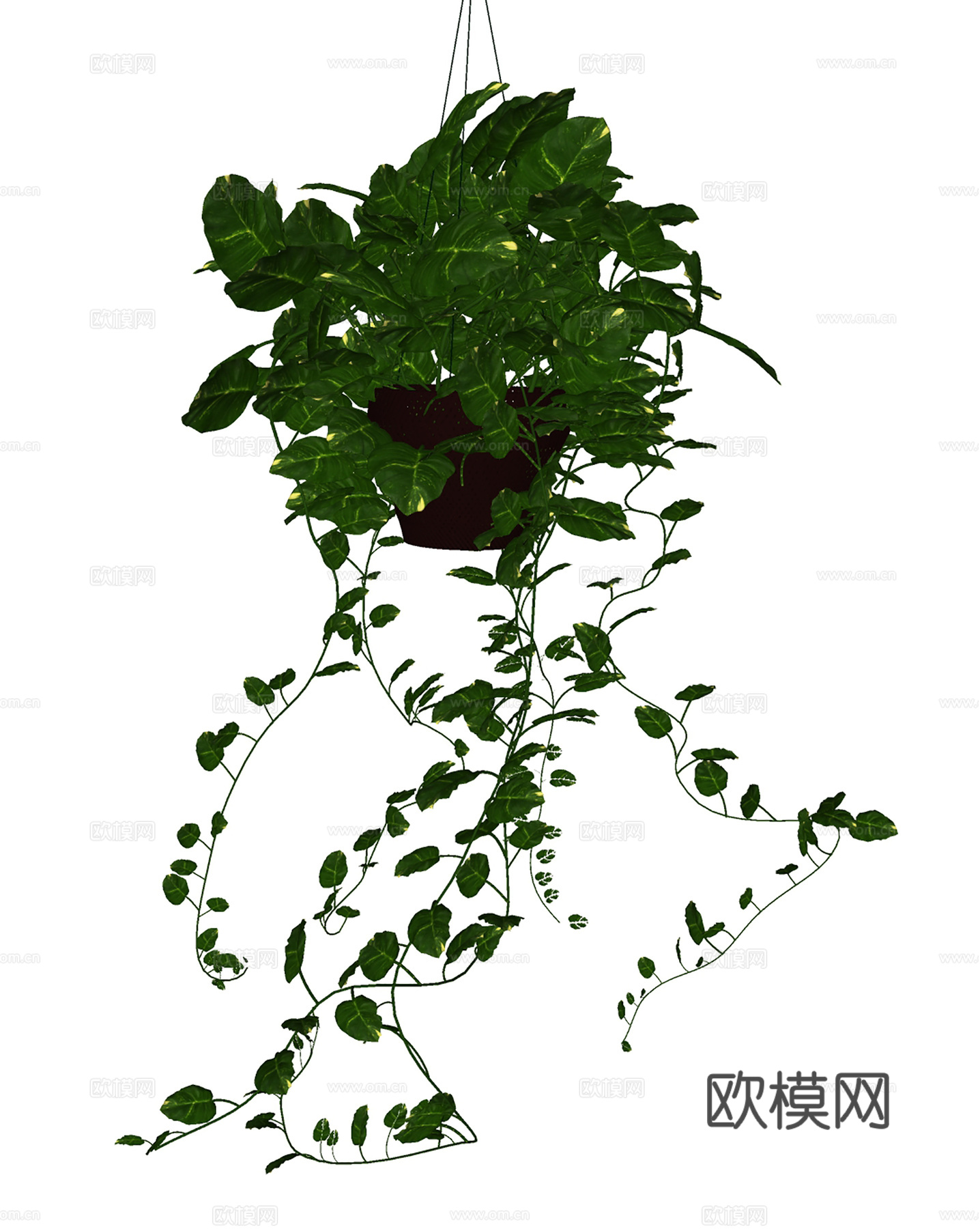 现代盆栽盆景 绿植盆栽  室内盆景su模型