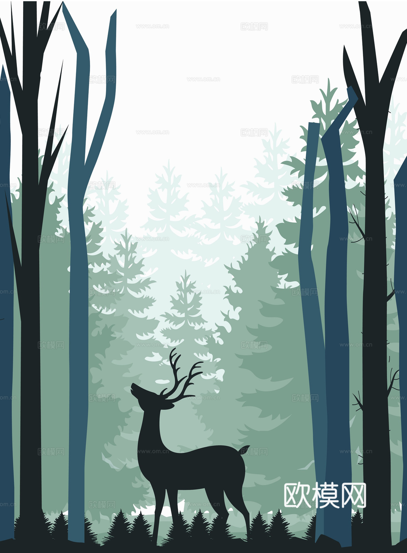 中式新中式挂画 油画水彩画 装饰画挂画下载