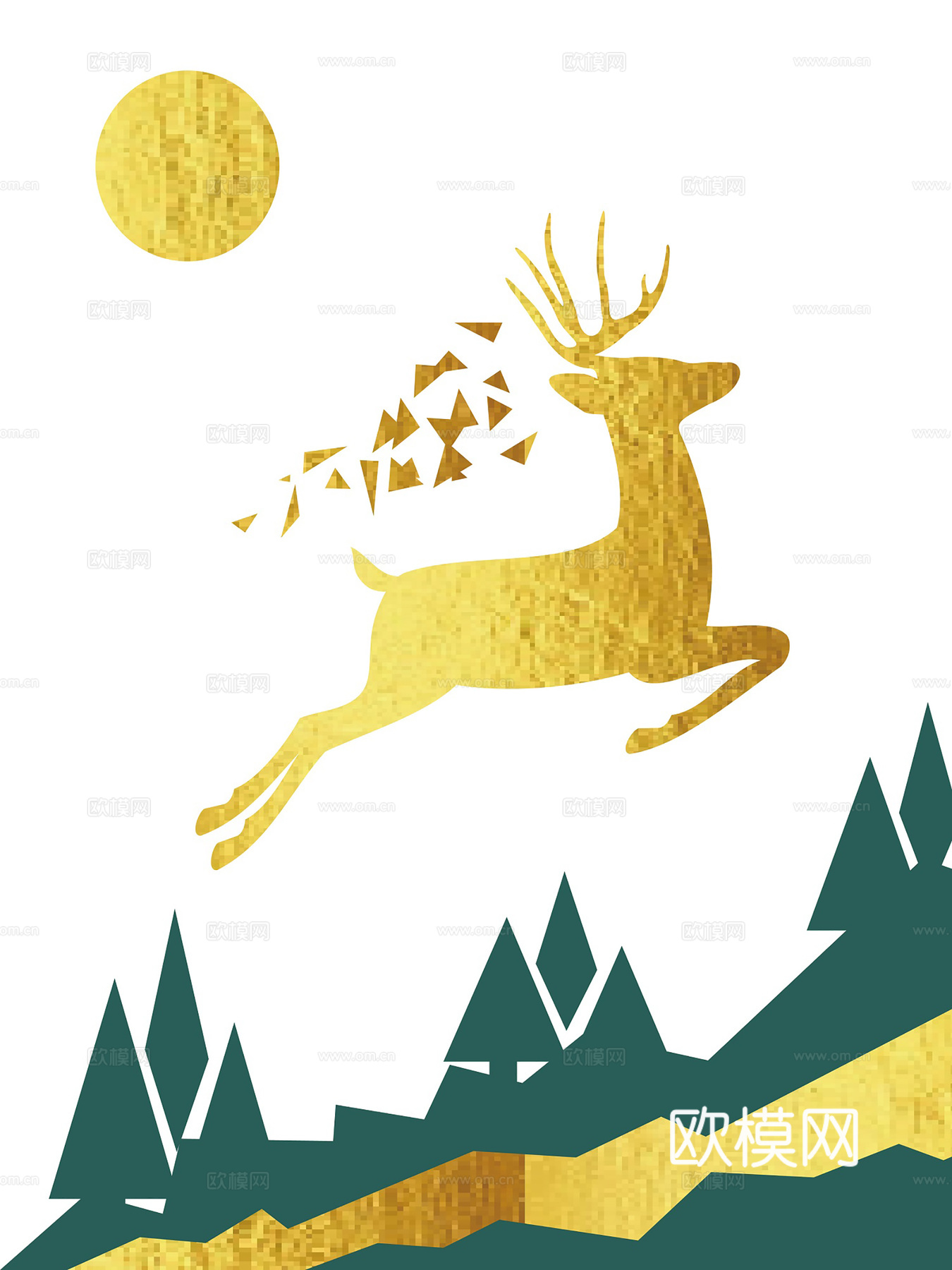 中式新中式挂画 油画水彩画 装饰画挂画