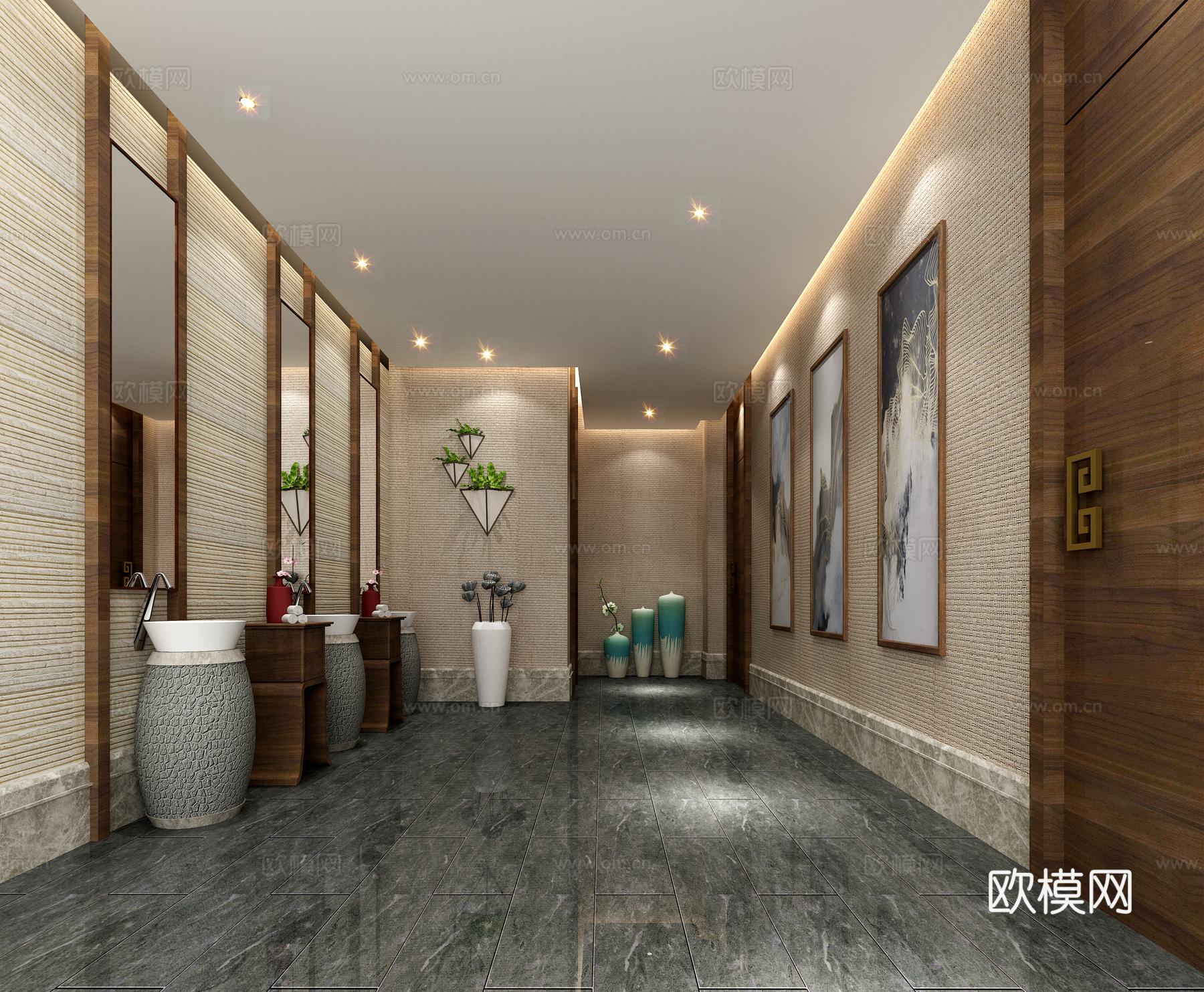 卫生间3d模型下载