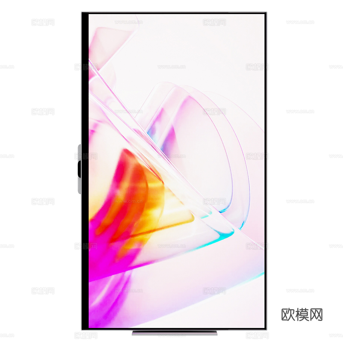 三星 ViewFinity S90PC 显示器3d模型
