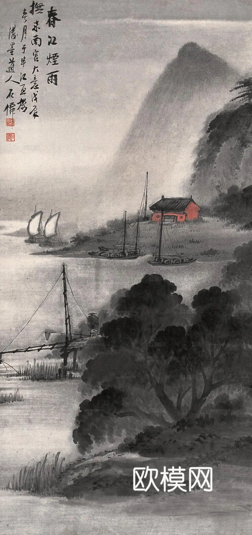 新中式壁画/挂画