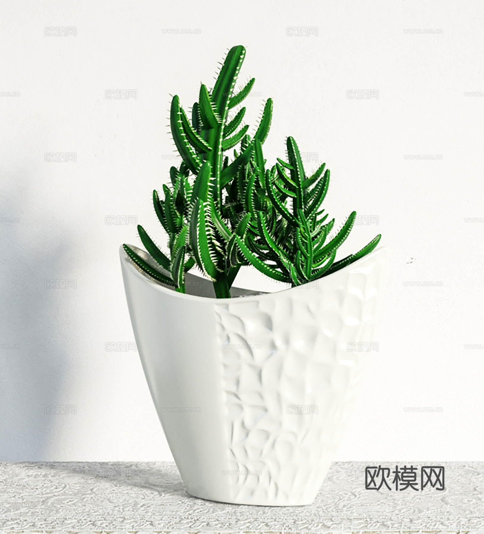 现代盆栽盆景 绿植盆栽  室内盆景su模型