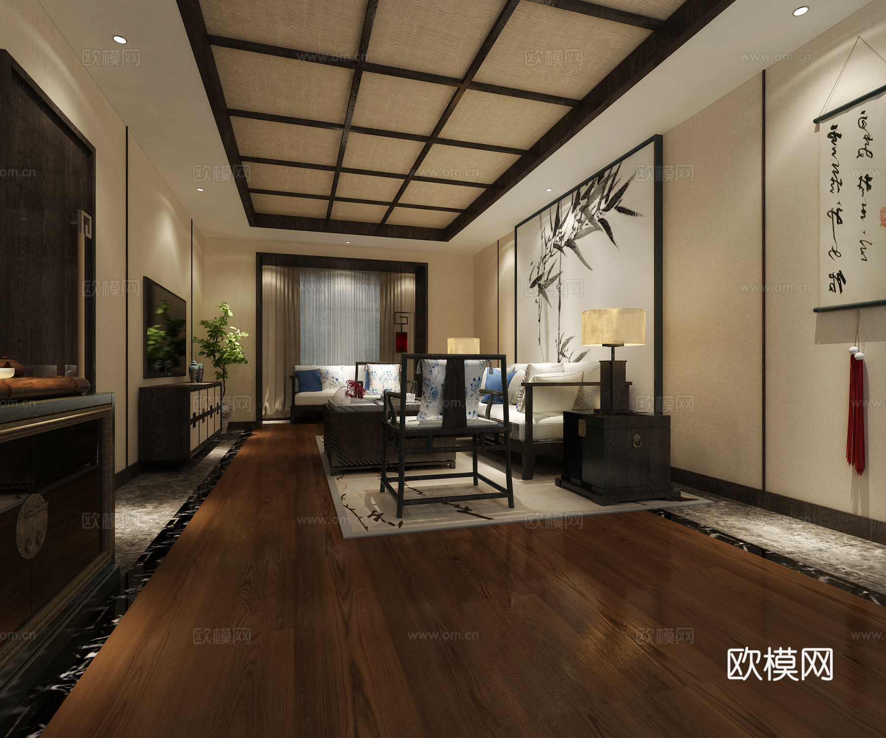 客房免费3d模型