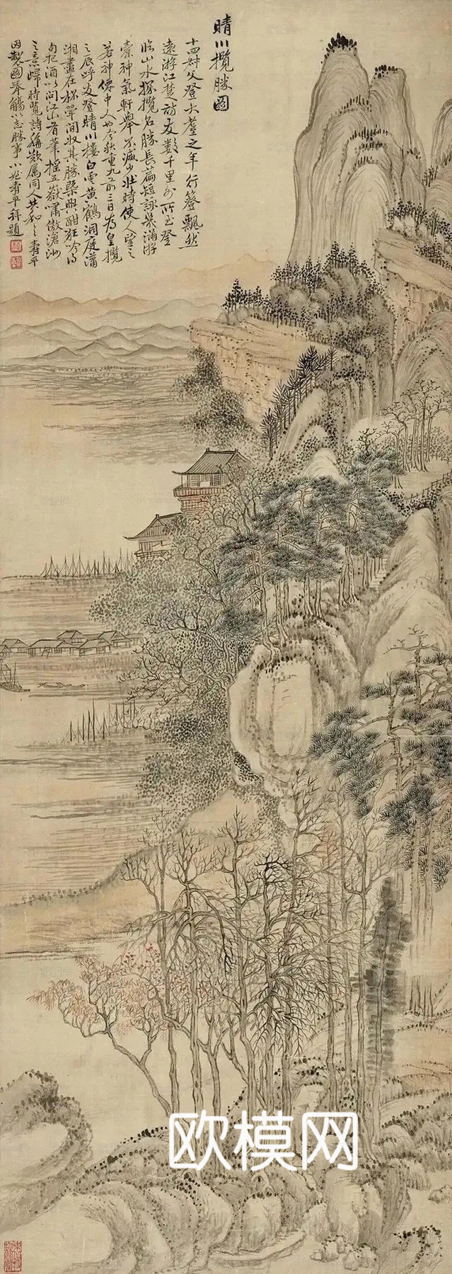 新中式壁画/挂画
