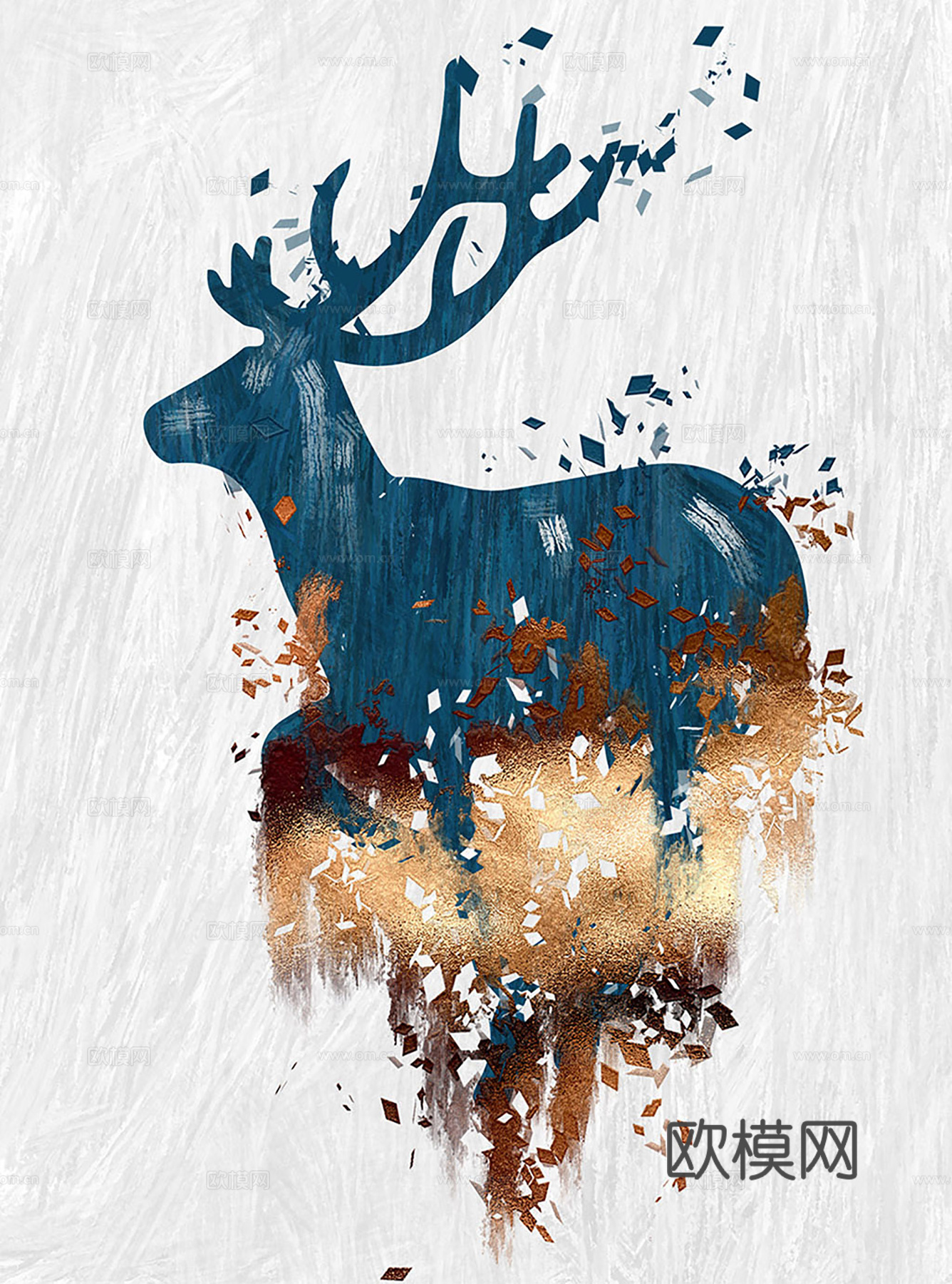 中式新中式挂画 油画水彩画 装饰画挂画下载