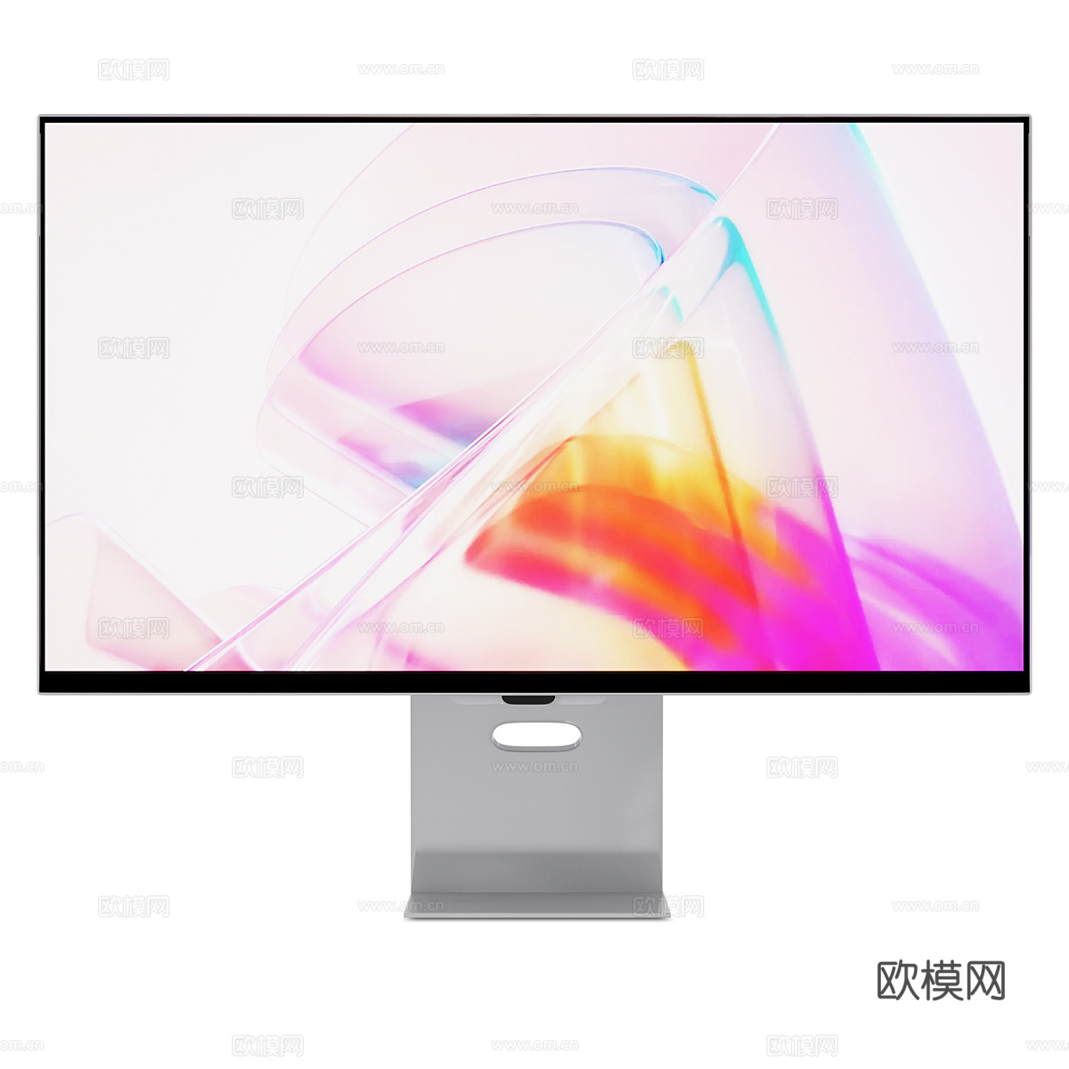 三星 ViewFinity S90PC 显示器3d模型
