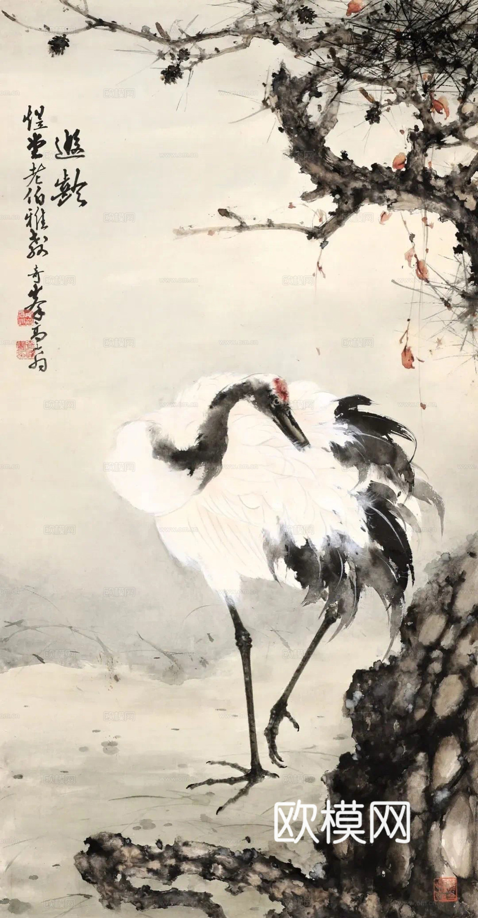 新中式壁画/挂画