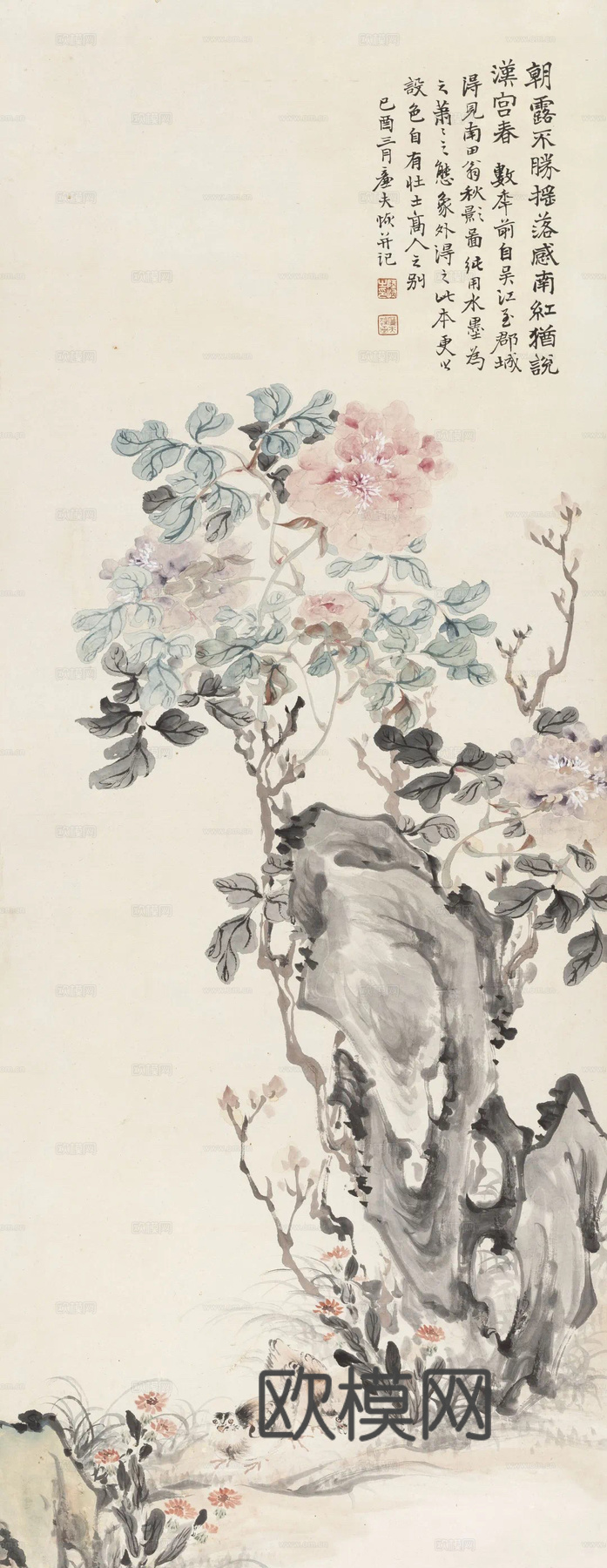 新中式壁画/挂画