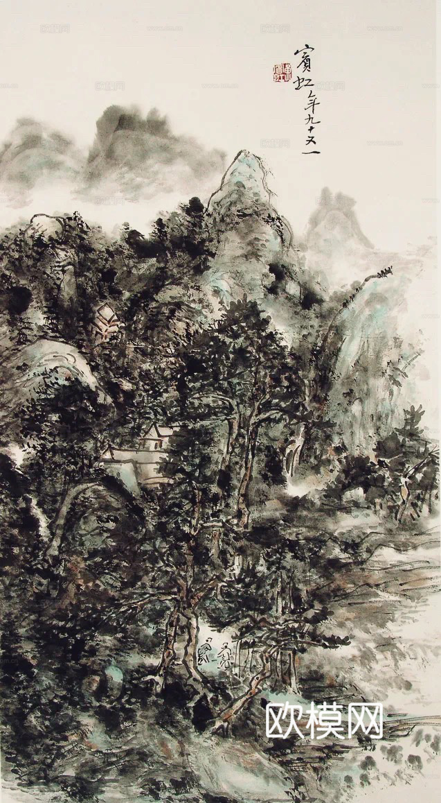 新中式壁画/挂画