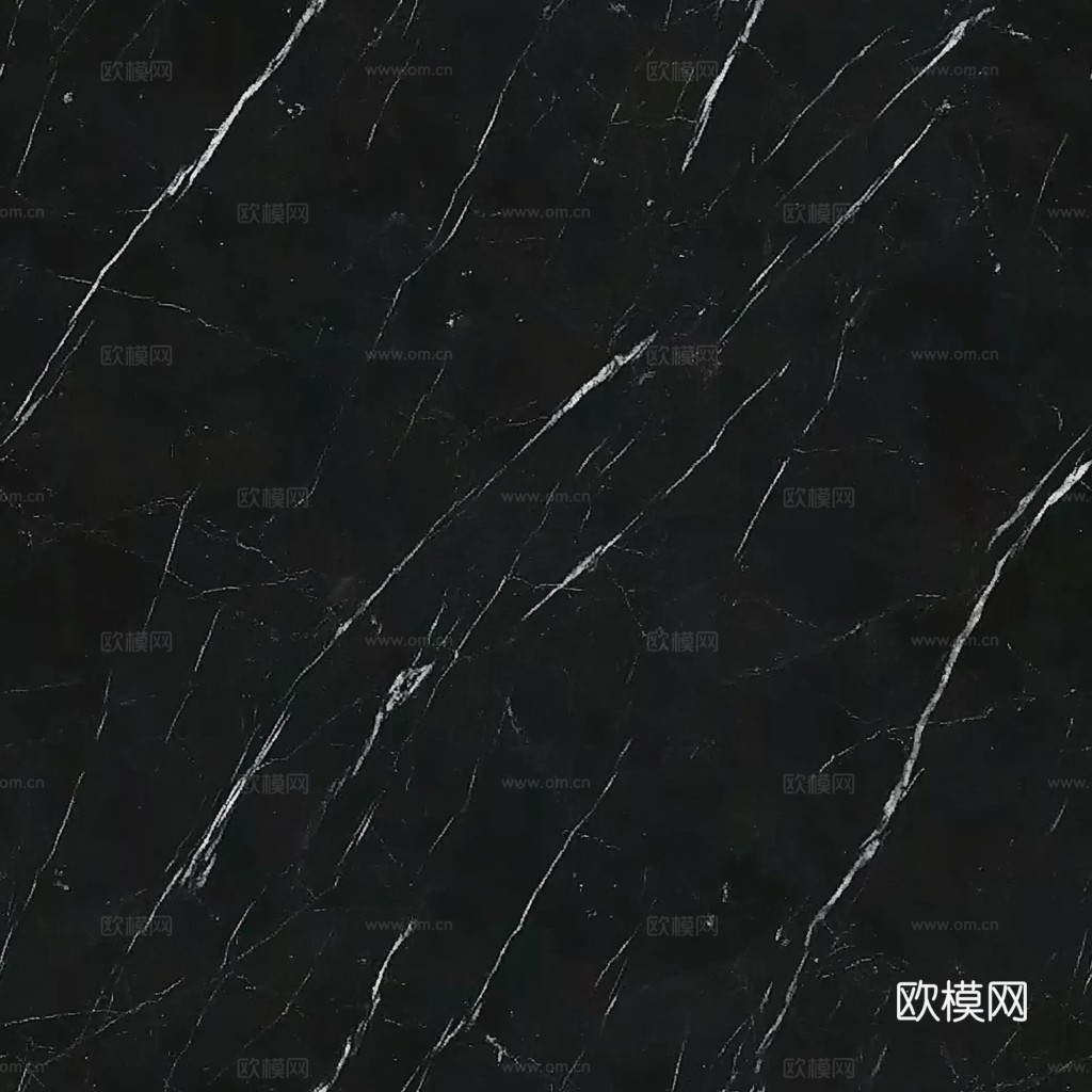 现代无缝黑白根大理石